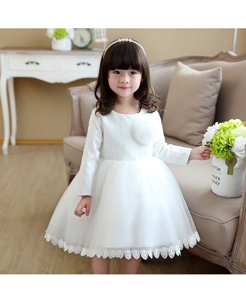 ivory tutu flower girl dresses